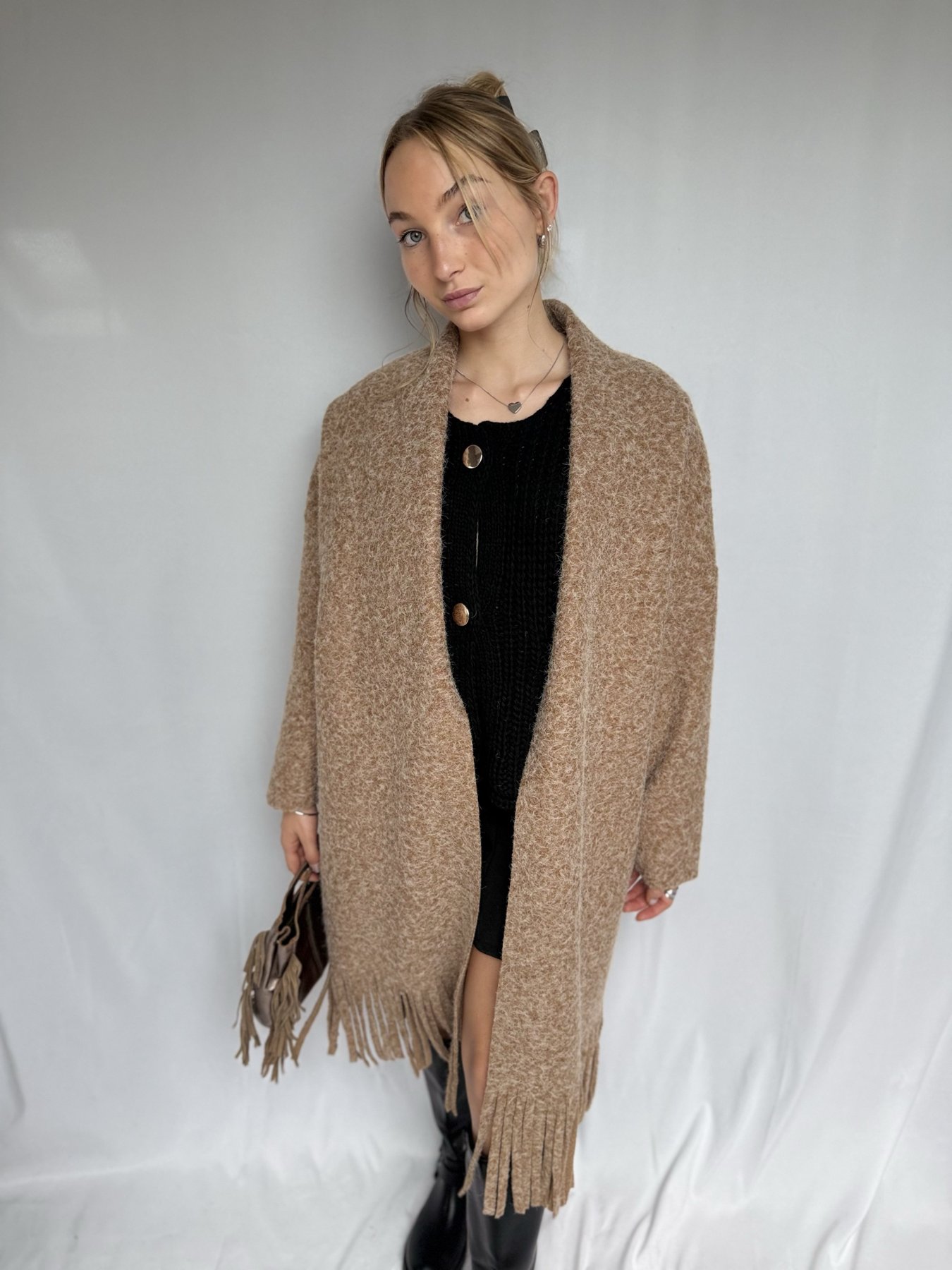 Manteau FRANGÉ, photo 1